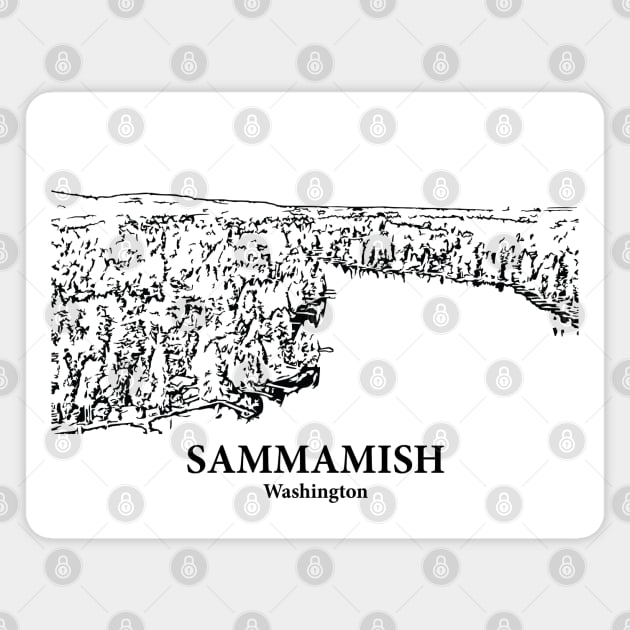 Sammamish - Washington Magnet by Lakeric